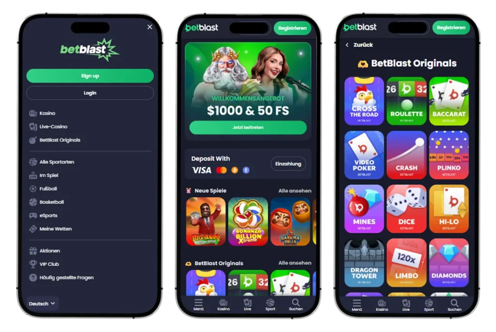 BetBlast Casino app