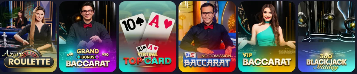 BetBlast Casino Live-Casino